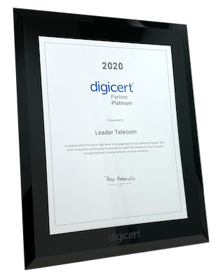 Partner digicert 2020